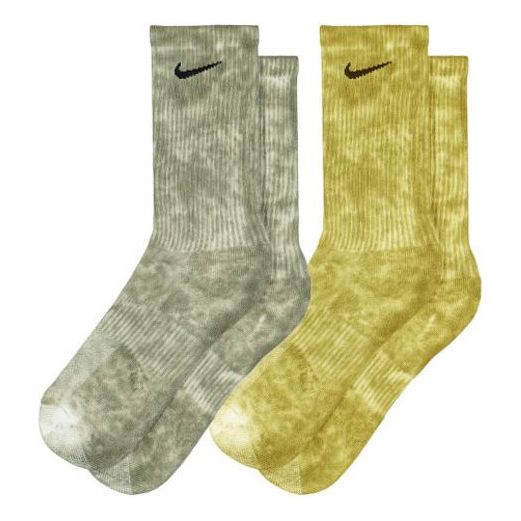 

Носки Nike Logo Printing Mid Tops Socks 1 2 Pairs Unisex DM3407-907, разноцветный