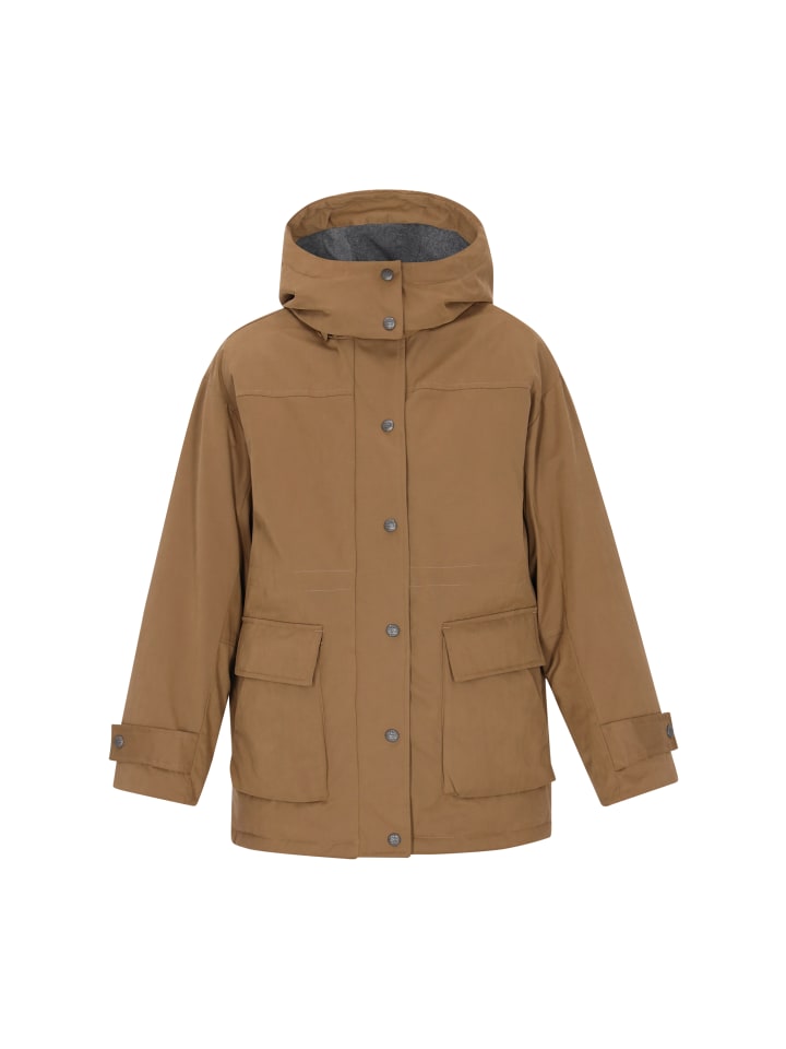 

DreiMaster Женская куртка верблюжьего цвета