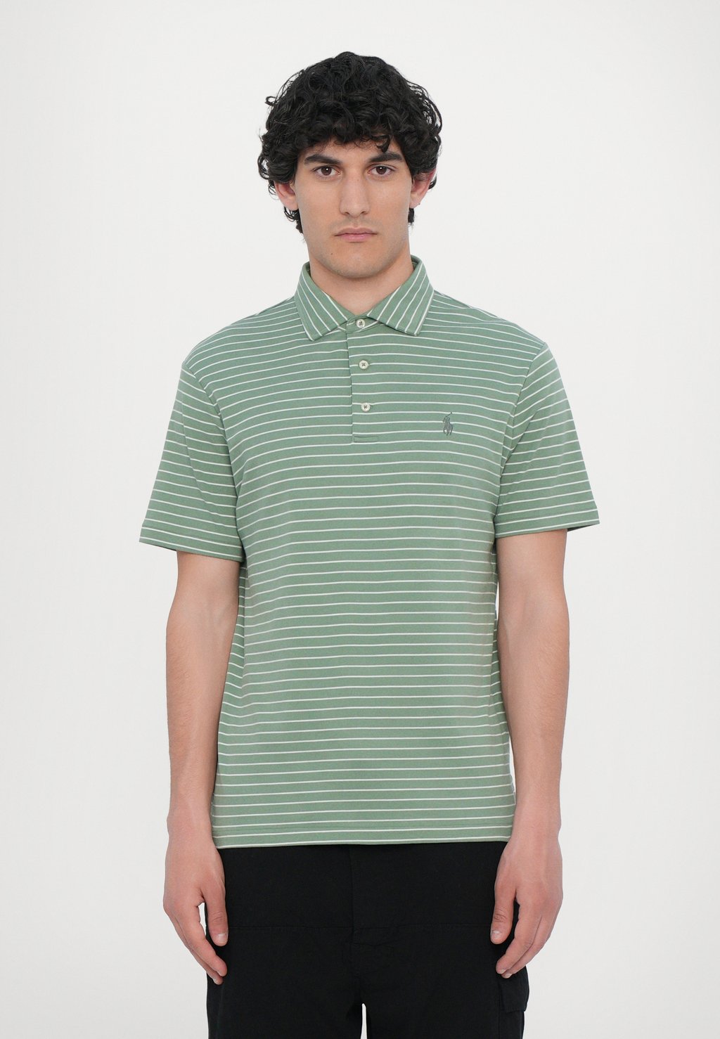 

Рубашка поло SHORT SLEEVE Polo Ralph Lauren, зеленый