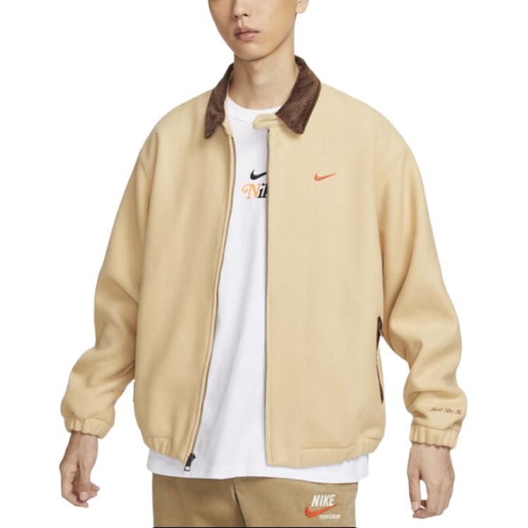 Nike Тканевая куртка мужская хаки, Khaki — фото 3