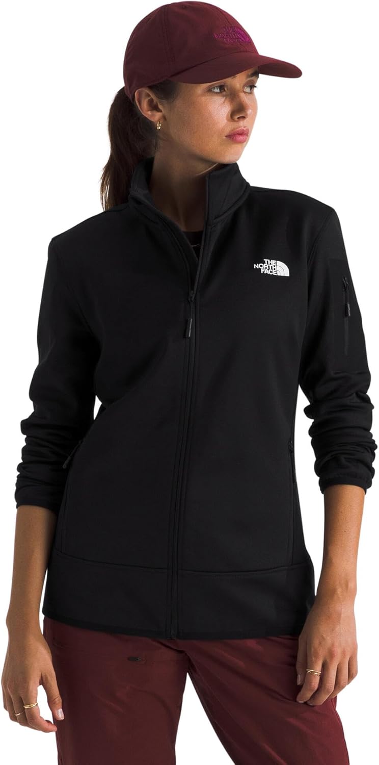 

The North Face Женская флисовая куртка Mistyescape с полной застежкой-молнией, Tnf Black/Tnf Black