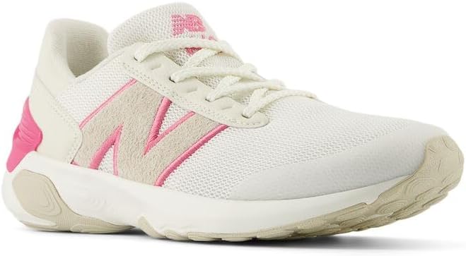Кроссовки для бега New Balance Kids' 1440 V1 на шнуровке, розовый — фото 4