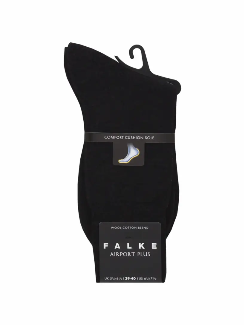 

Шерстяные высокие носки Falke, черный