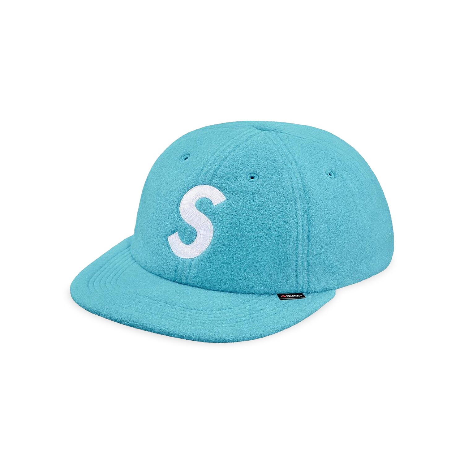 

6-панельный логотип Supreme Polartec S, светло-синий