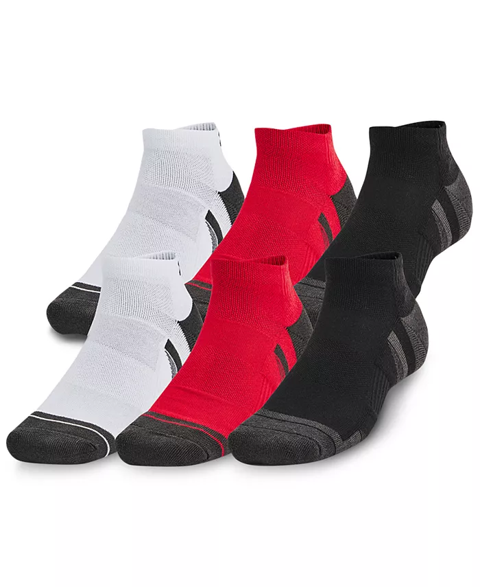 

Унисекс-носки Performance Tech Low - комплект из 6 пар Under Armour, красный