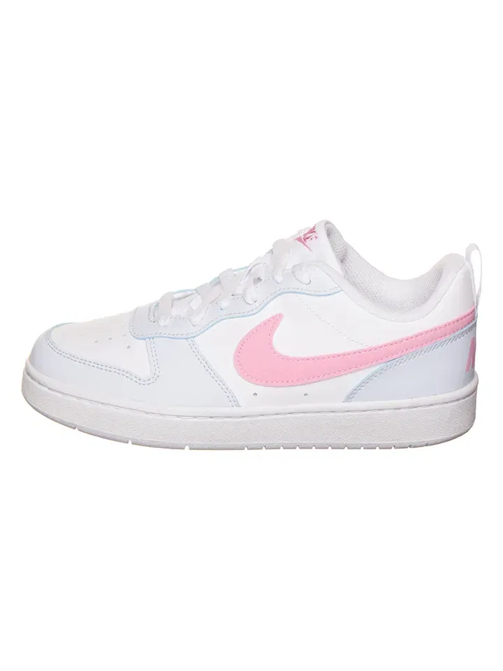 Кроссовки со шнуровкой Nike, белый/розовый