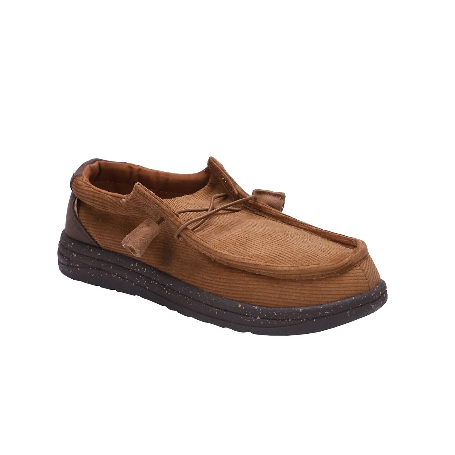 Lamo Мужские парусиновые кеды Paul Canvas Deck Shoe, цвет шоколадный вельвет — фото 2