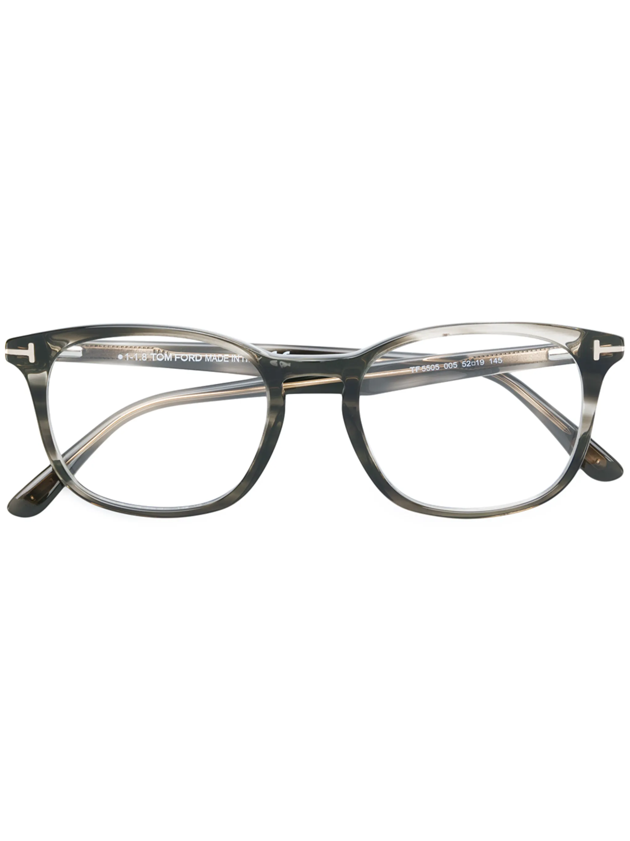 

Очки в круглой оправе Tom Ford Eyewear, коричневый