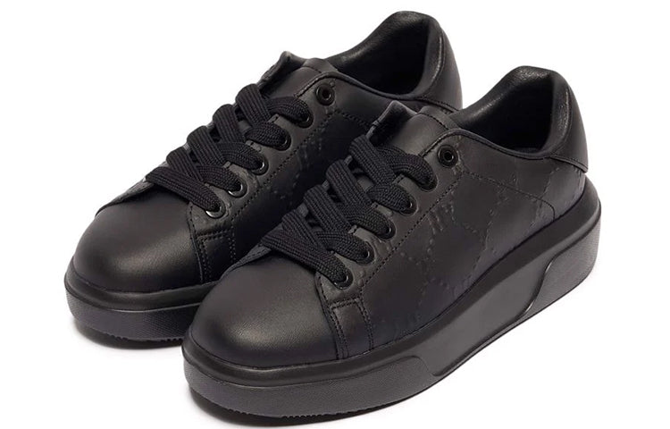Кроссовки MLB Chunky Mono Embo Yankees 'Triple Black', черный — фото 3