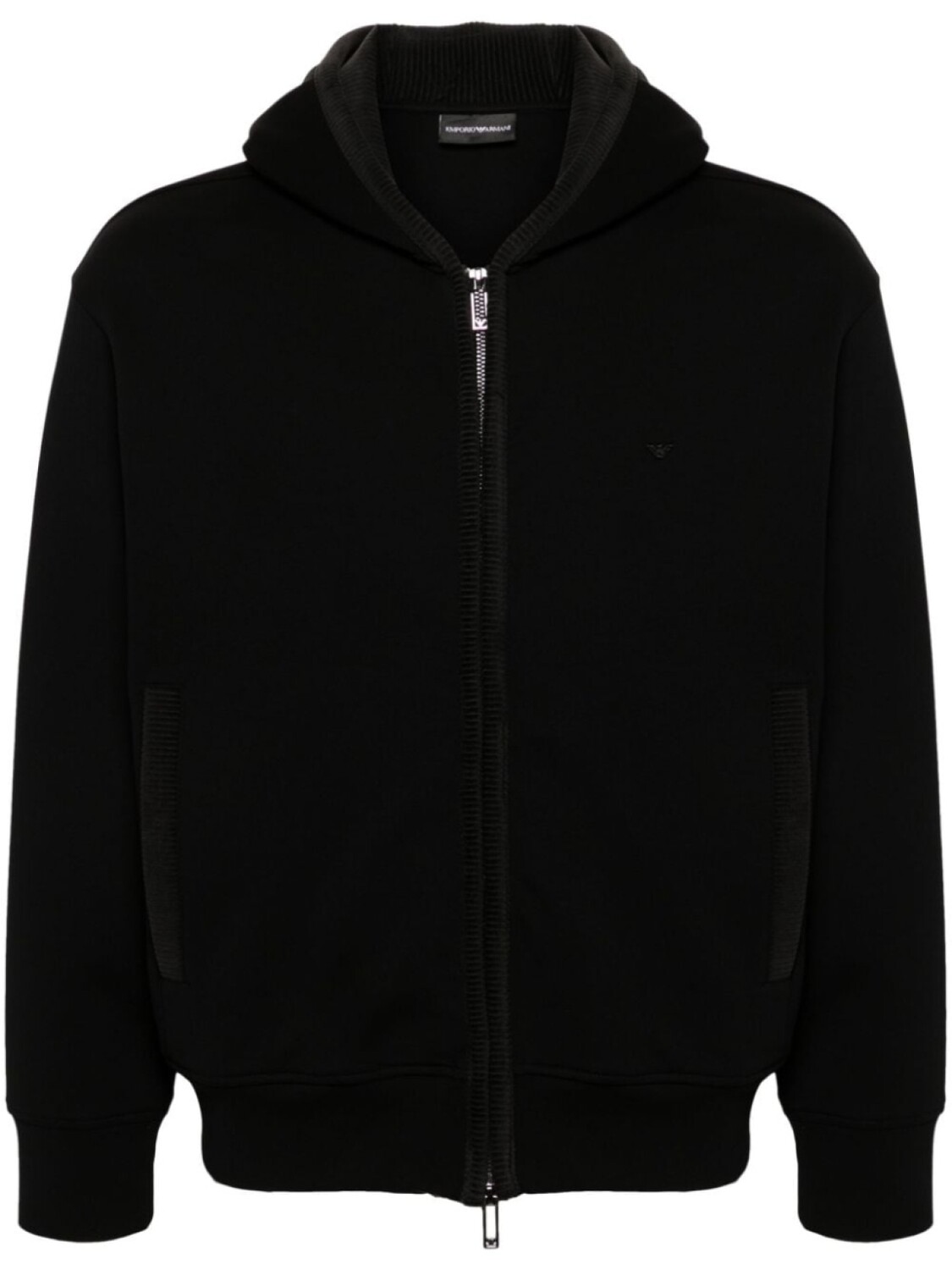 

Emporio Armani толстовка с вышитым логотипом, черный