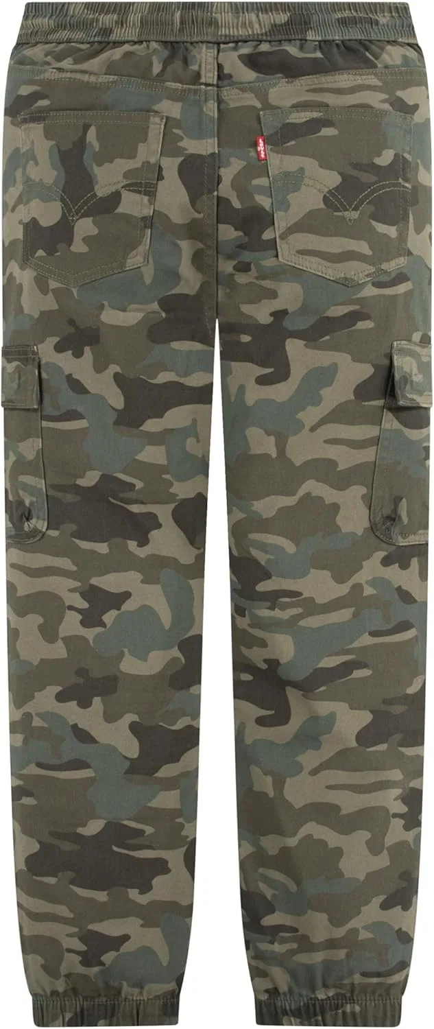 Детские брюки-джоггеры унисекс Levi's Cargo, Olivine Camo — фото 2