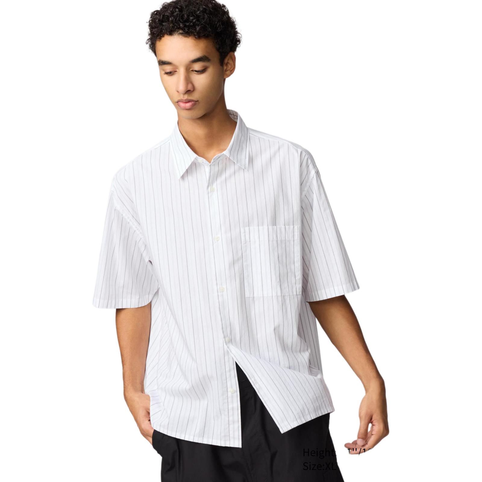 UNIQLO Рубашка Clare Waight Keller C Collection SS25 Unisex белая — фото 3
