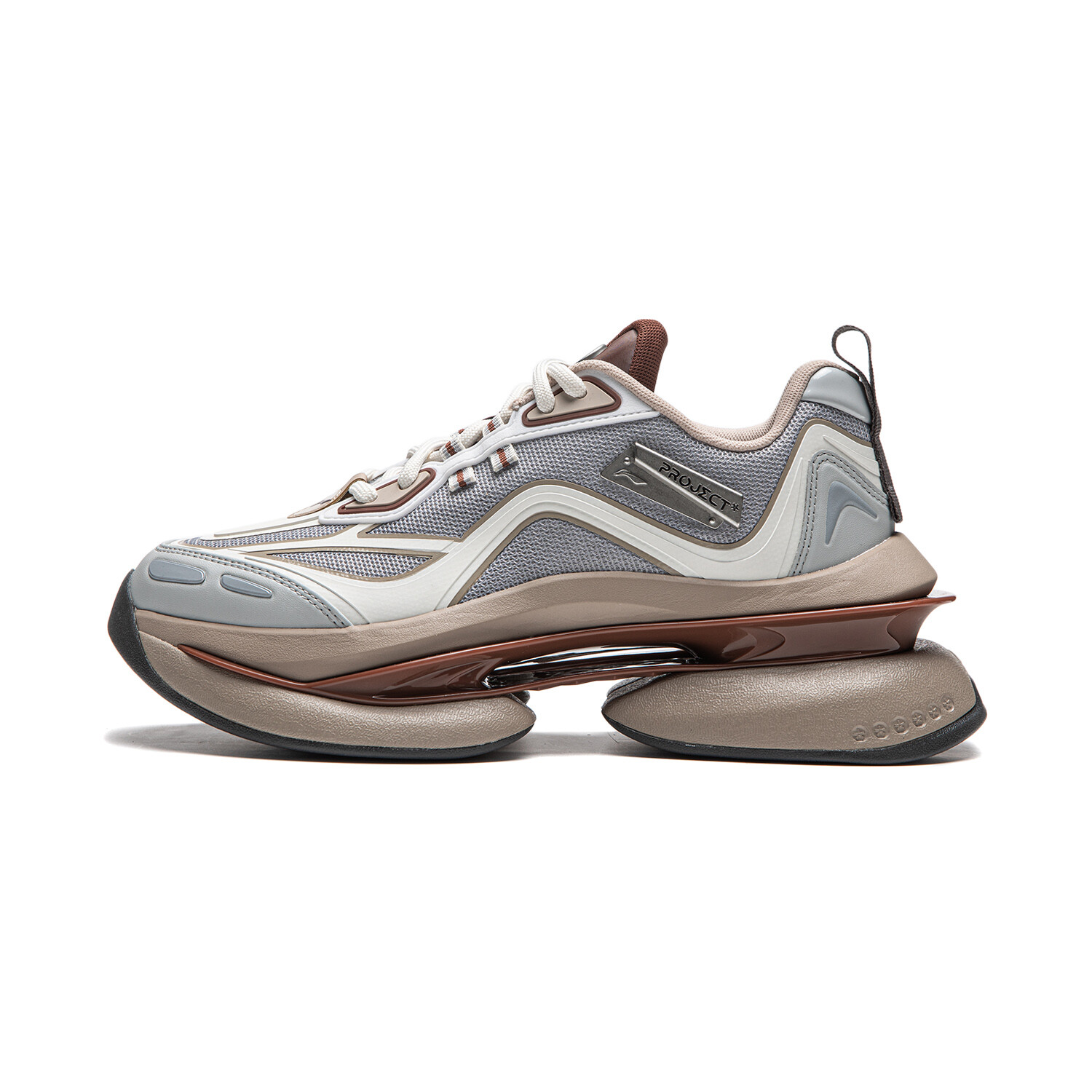 

Кроссовки LiNing Project* Lifestyle Shoes Women's Low-top Snow Grey / Milky White / Microcrystalline Grey