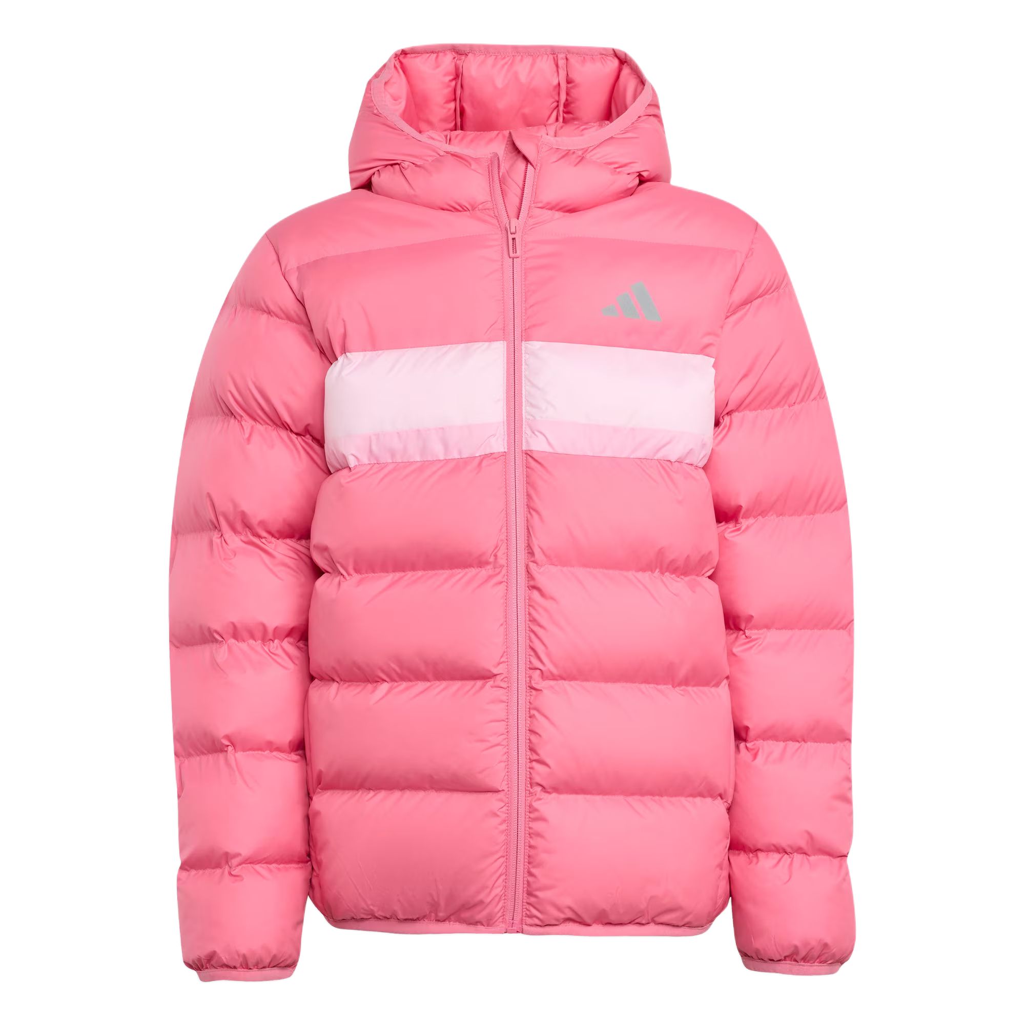Детская утепленная куртка Adidas, розовый