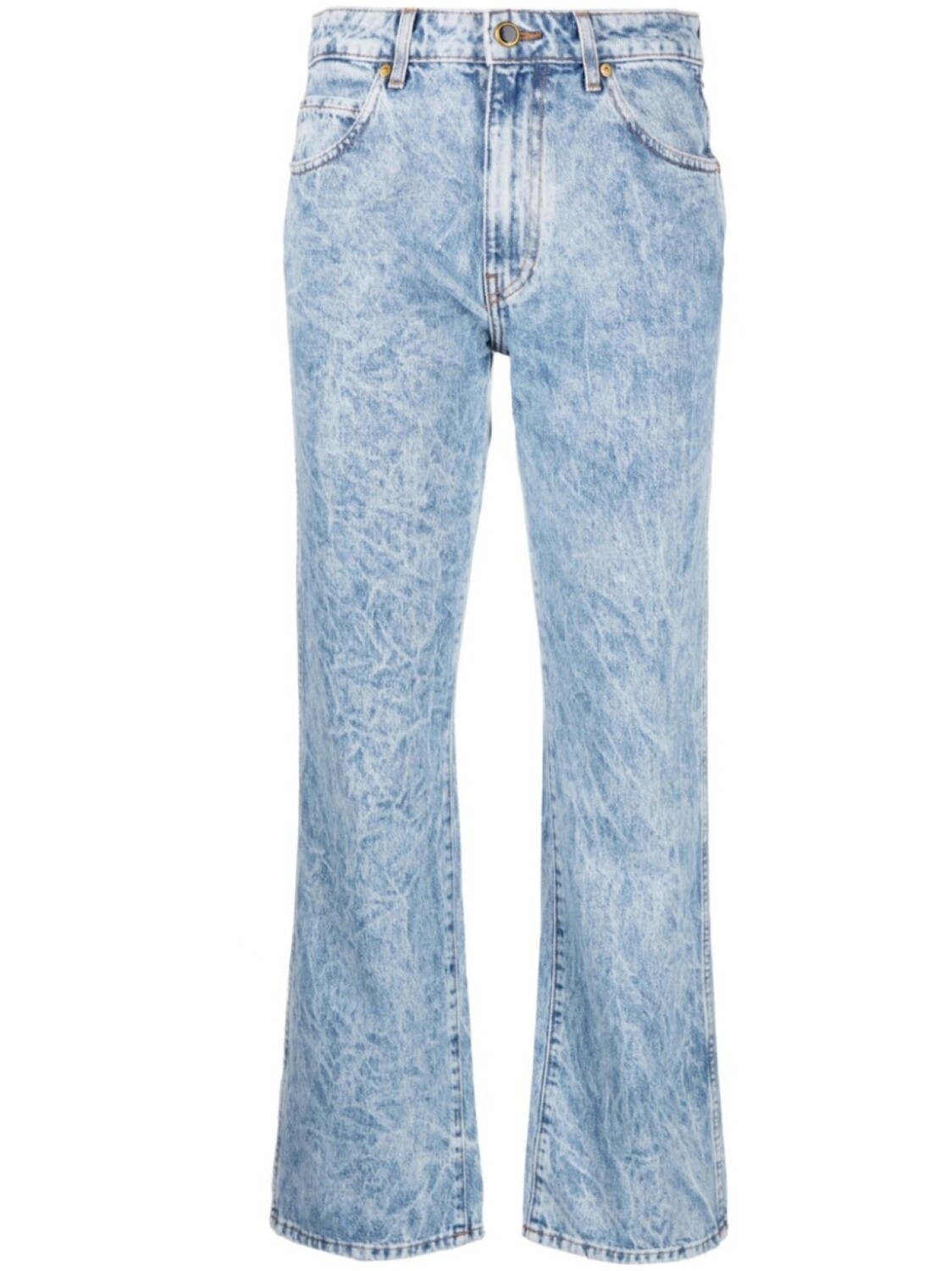 

KHAITE джинсы bootcut Vivan, синий