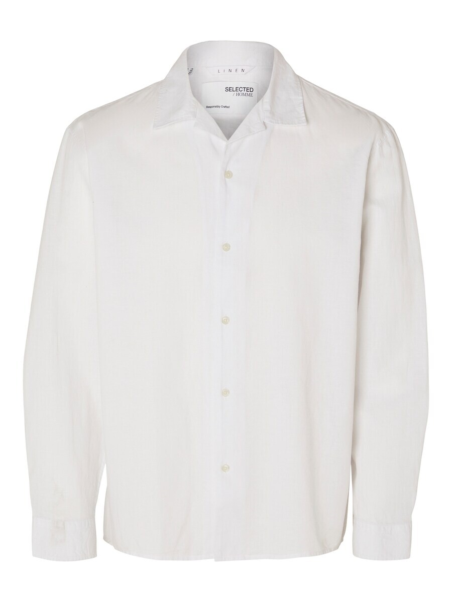 

Повседневная рубашка SELECTED HOMME Regular fit Button Up Shirt, белый