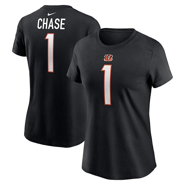 Футболка с именем и номером Джа'Марра Чейза Cincinnati Bengals Nike — фото 2
