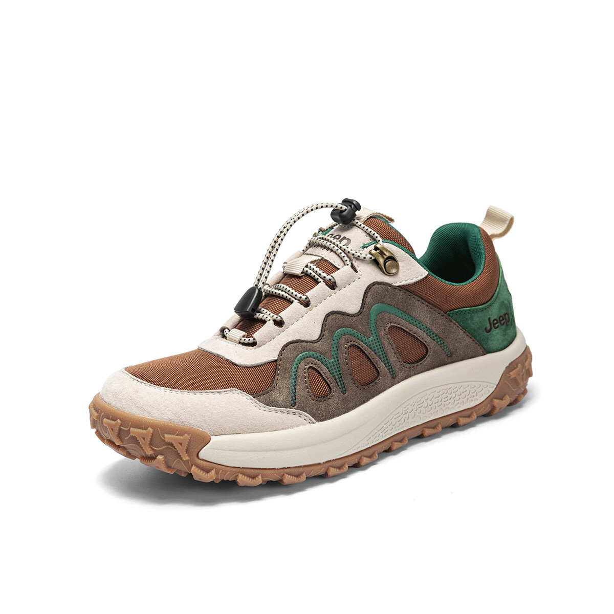 

Кроссовки Jeep Chunky Sneakers Women's Low-top, серый