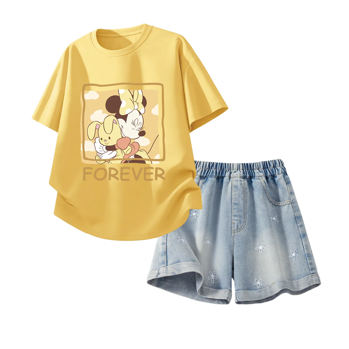 Детский спортивный костюм Disney Kids Casual Sportswear, желтый+синий