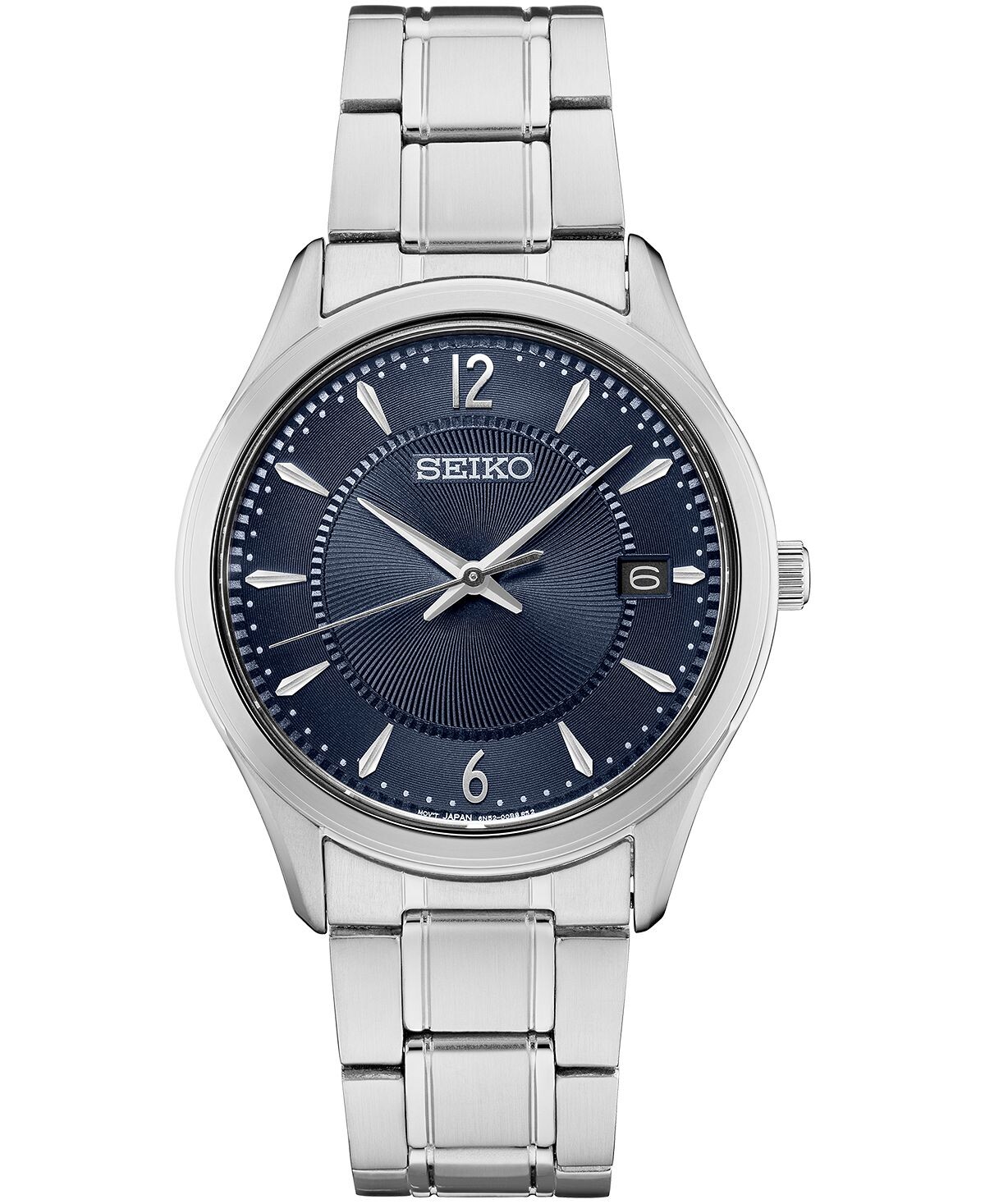 

Мужские часы Essential с браслетом из нержавеющей стали 39 мм Seiko