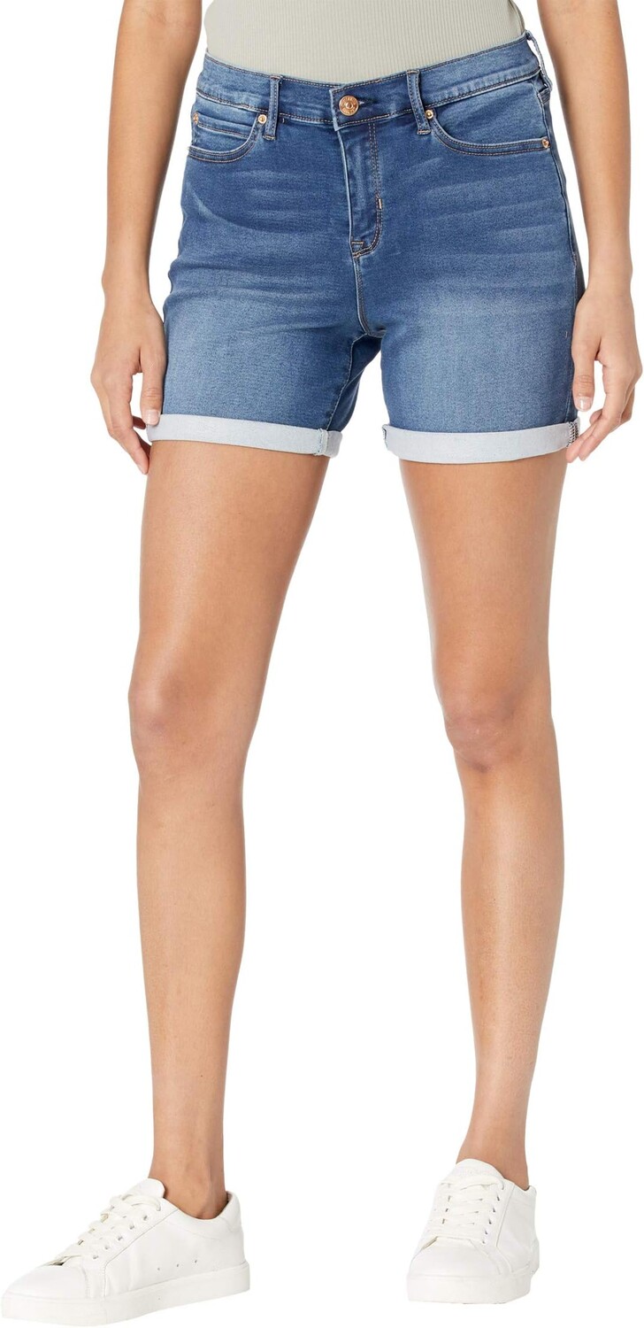 

Шорты Nicole Miller New York Knit Denim Shorts 5", цвет Nassau