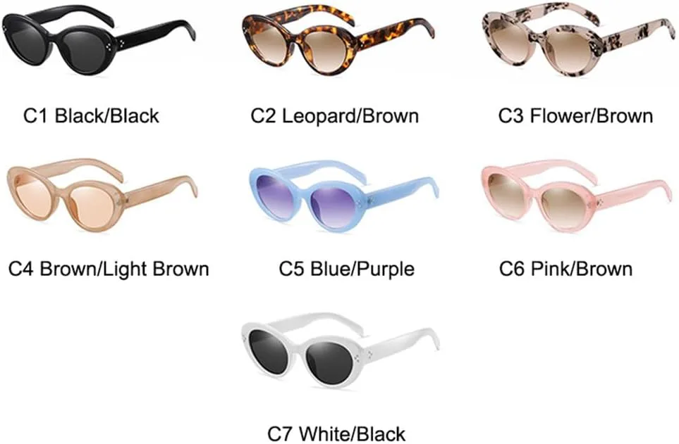 

Солнцезащитные очки UV400 с градиентным покрытием "кошачий глаз" для женщин и мужчин, для бега и занятий спортом на открытом воздухе UYPTK, C2leopard-brown