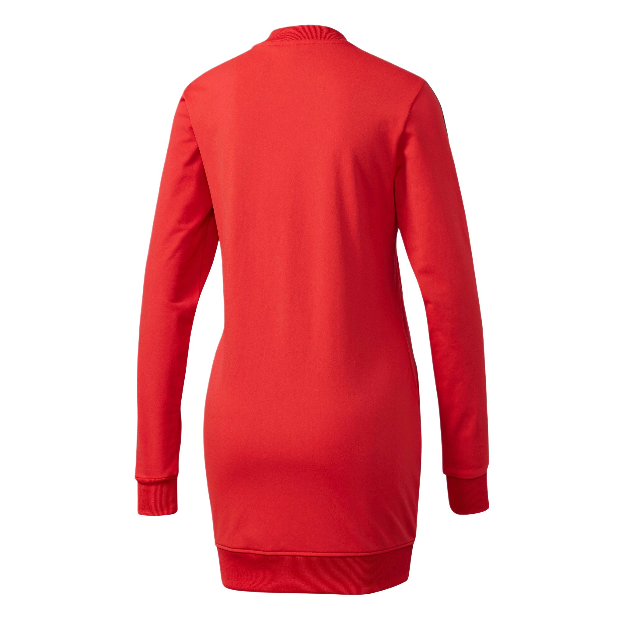 Adidas Neo Куртка женская красная с черным, Red/Black — фото 3