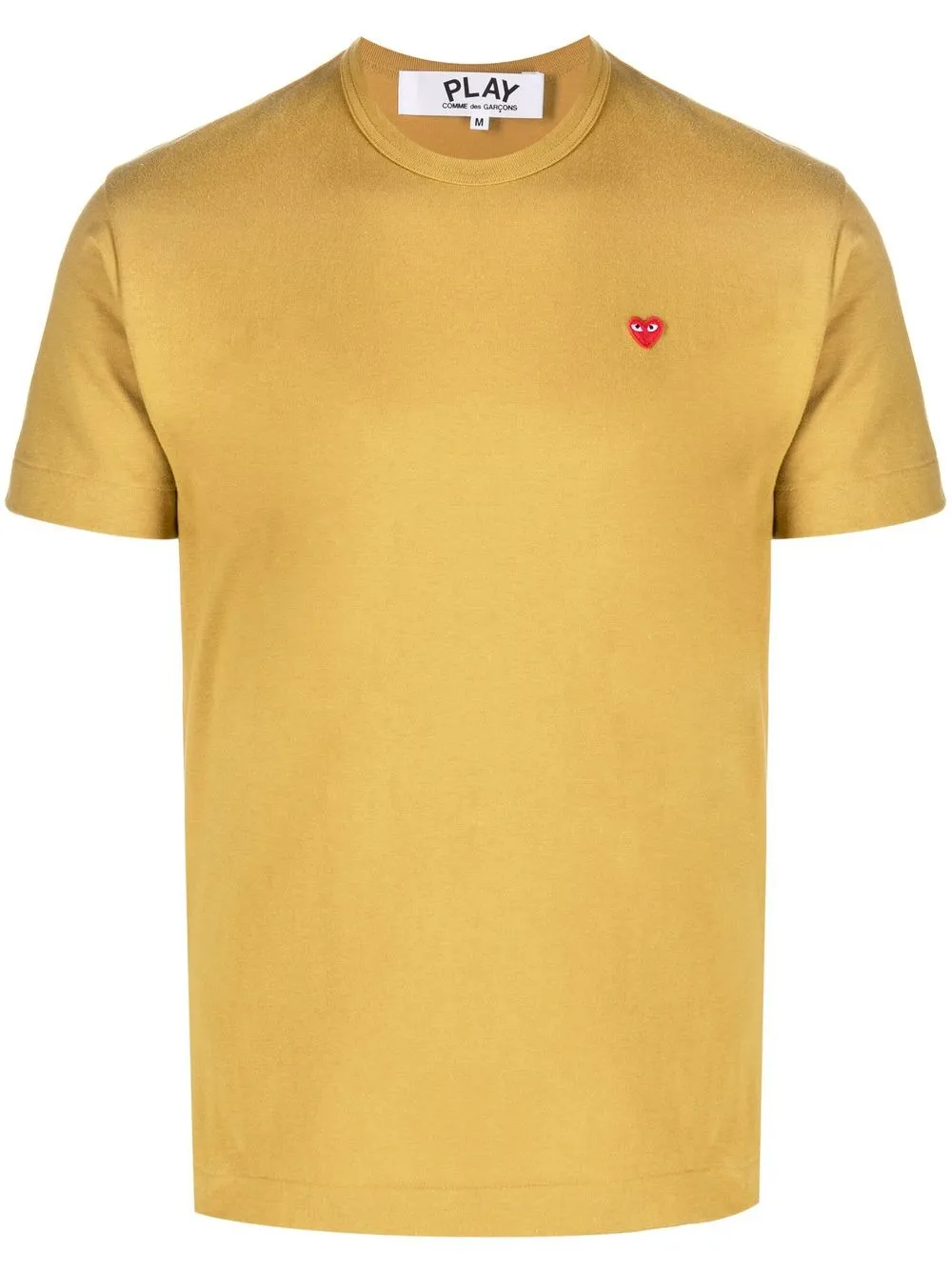 

Футболка с нашивкой-логотипом Comme Des Garçons Play, зеленый