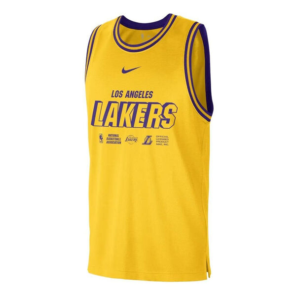 

Майка Nike x NBA LA Lakers Training Jerseys 'Yellow', желтый