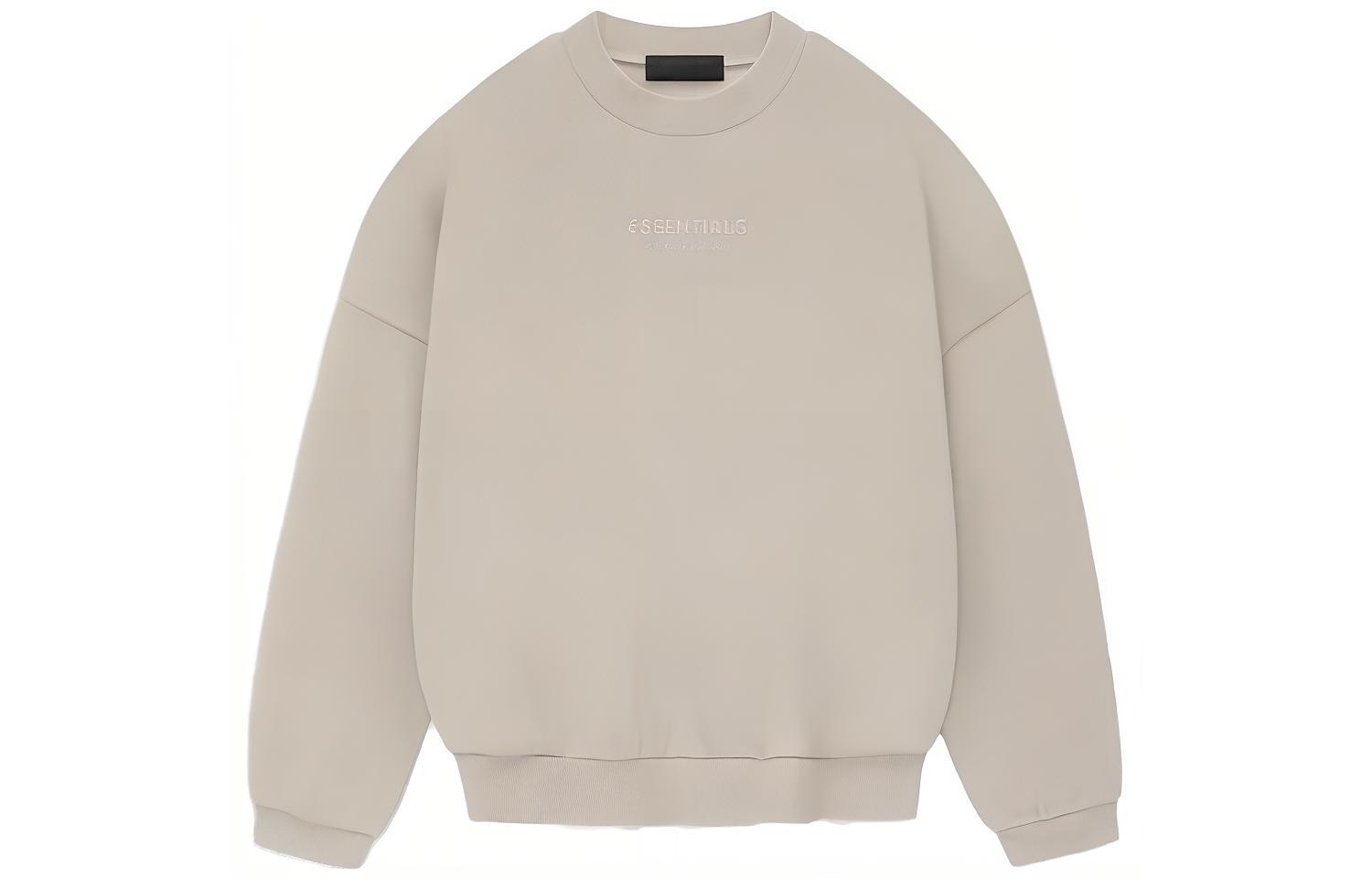 Классический свитшот Fear Of God Essentials, дымчато-серый/серебристо-серый — фото 2