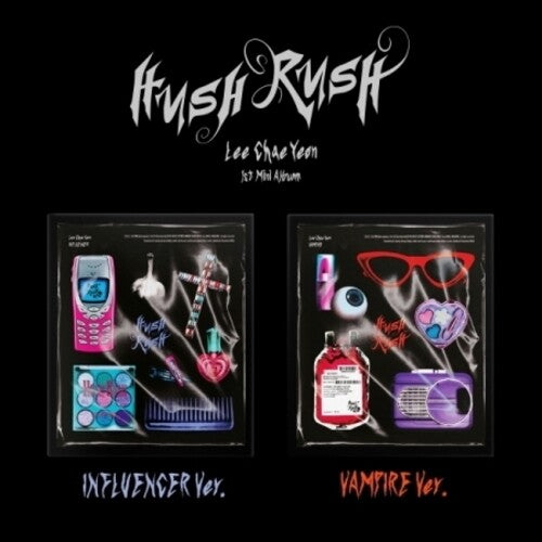 

CD диск Lee Chae Yeon: Hush Rush - Radnom Cover - incl. 76pg Photobook, Sticker, Bag Charm, 2 Photo Card, Flyers + Folded Poster