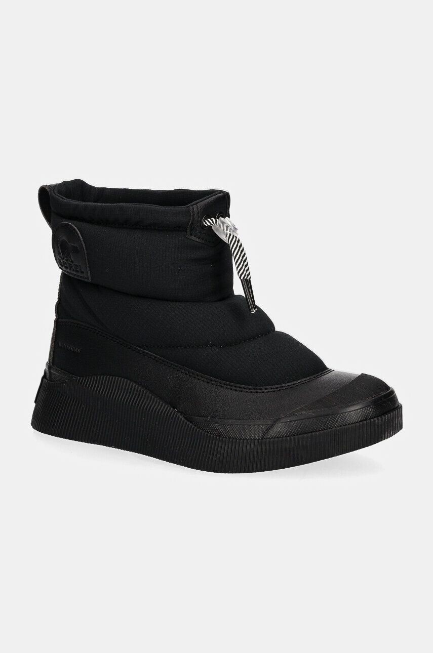 Зимние ботинки Sorel из ткани и синтетического материала, черный