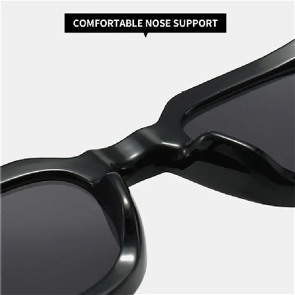 

Женские солнцезащитные очки с заклепками в стиле ретро-панк; мужские солнцезащитные очки с градиентным желтым покрытием, защита от ультрафиолета UV400 VFDHN, 5