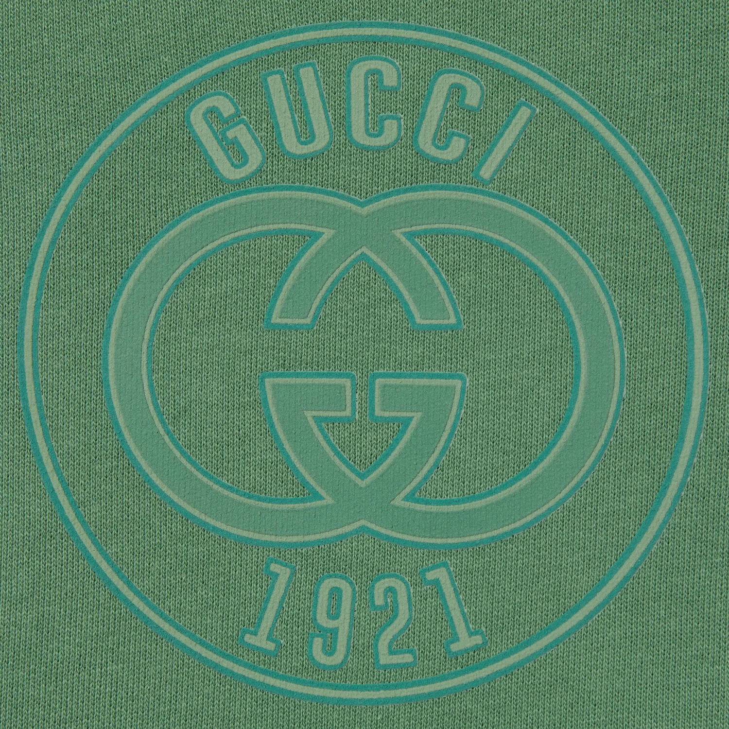GUCCI Толстовка FW24 зеленая для малышей — фото 4