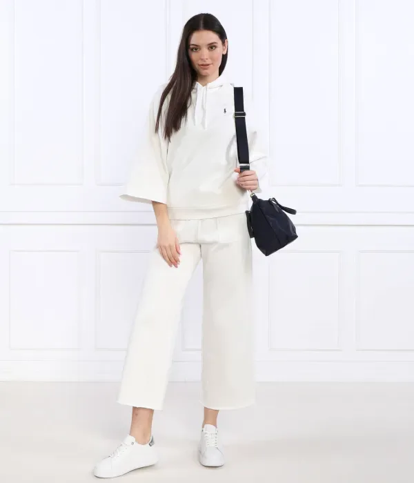 Спортивные штаны straight fit Polo Ralph Lauren, белый — фото 2