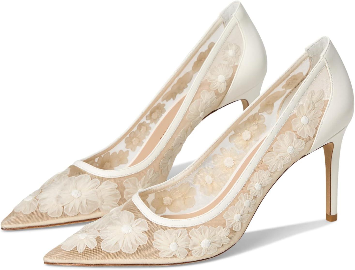 Туфли Stuart Weitzman Women's Stuart Power 85, Cream