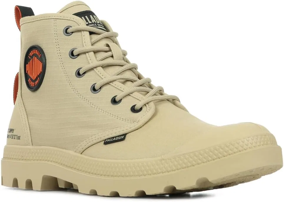 Кроссовки Palladium Unisex Pampa Hi Supply RS High Trainers, Desert — фото 2