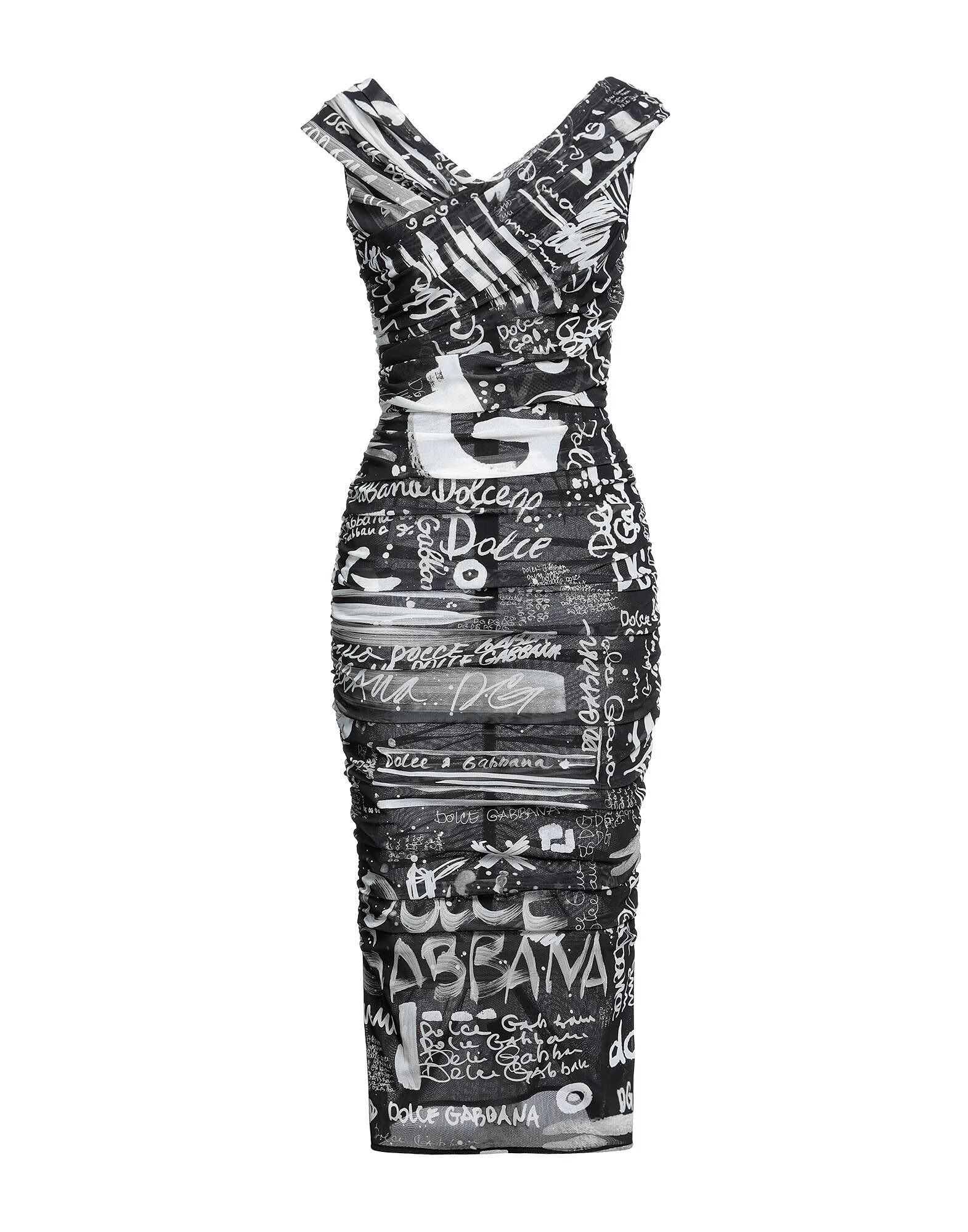 

Платье миди Dolce&Gabbana, черный