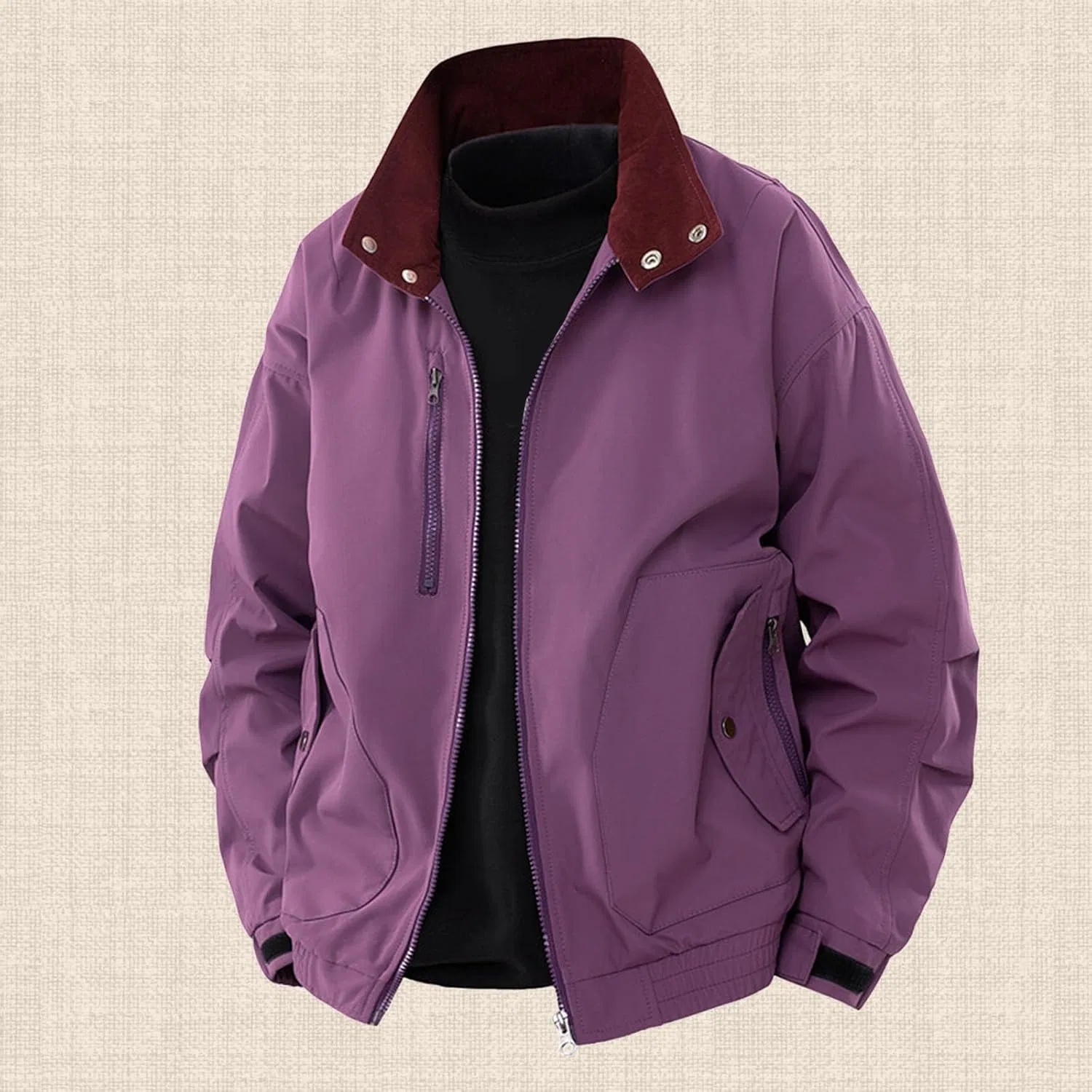 Ветровка мужская, Polyester, Purple — фото 3