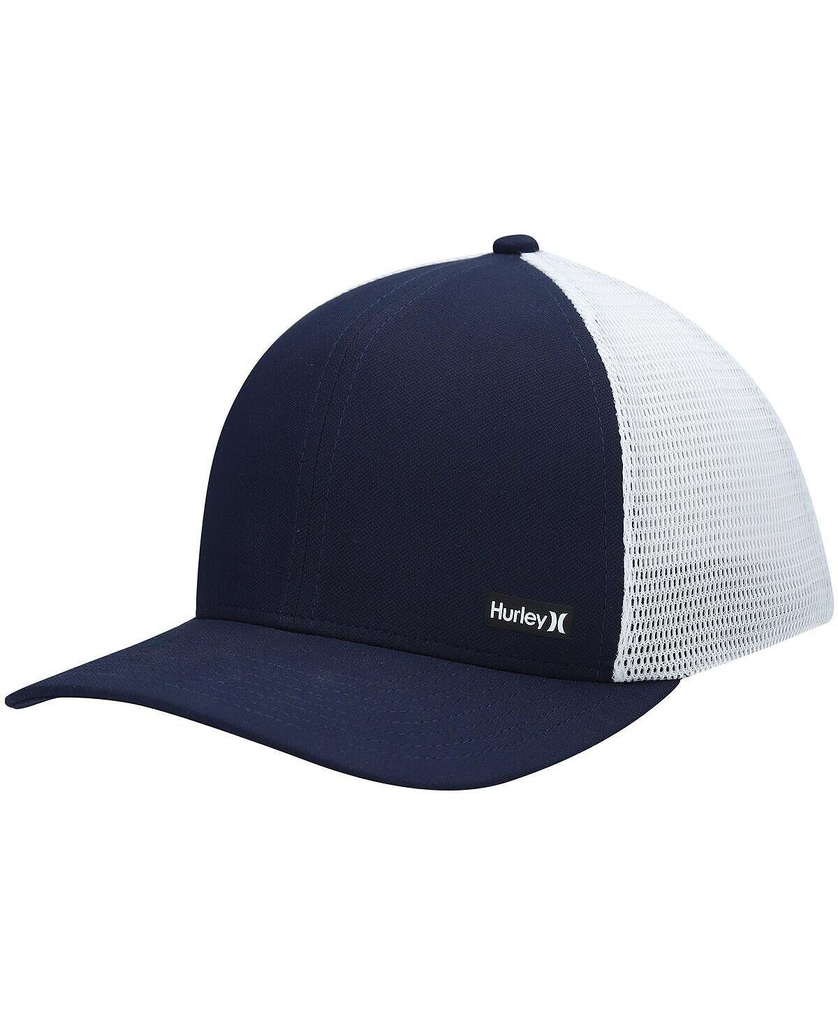 

Мужская темно-синяя кепка White League Trucker Snapback Hurley