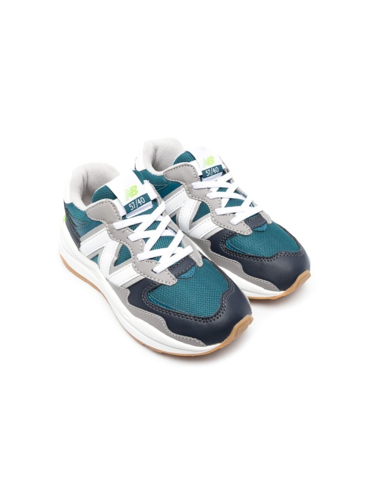 

New Balance Kids кроссовки с нашивкой-логотипом, синий