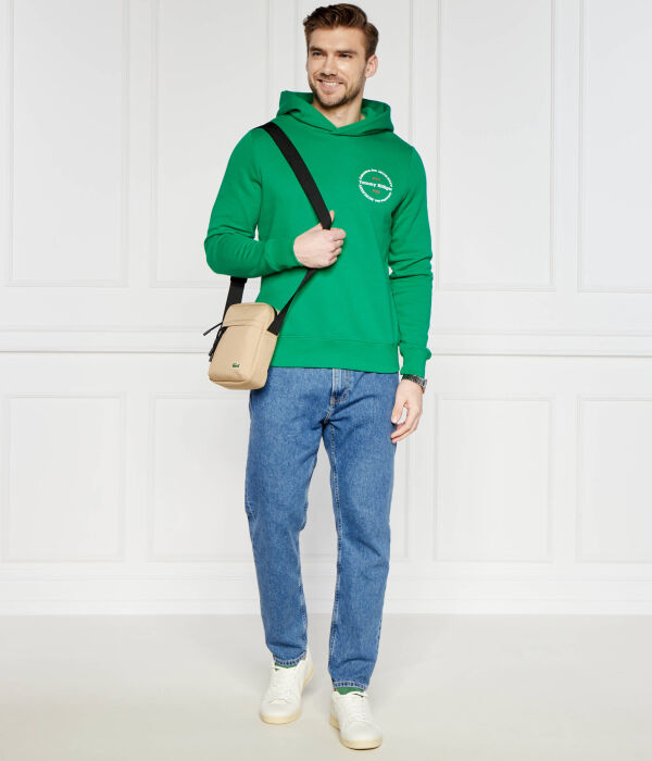 Толстовка Tommy Hilfiger Roundel Regular Fit, зеленый — фото 2