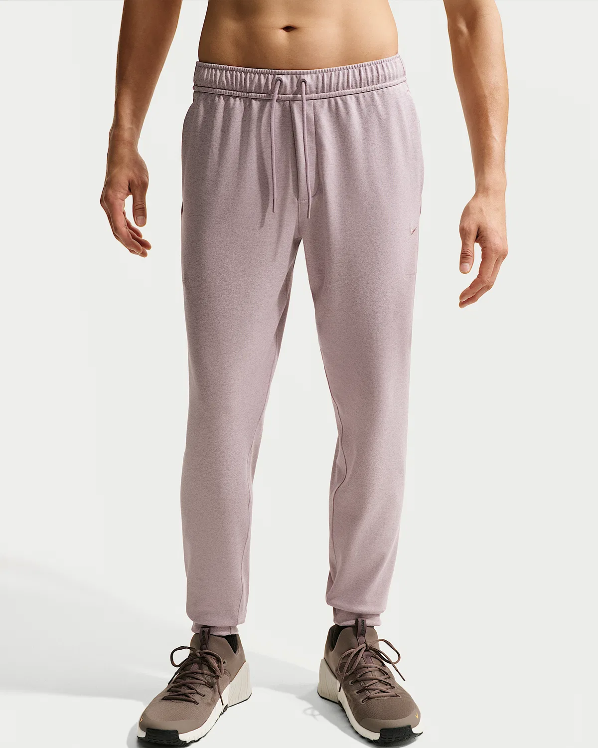 Мужские спортивные штаны Nike Primary NanoKnit Dri-FIT с защитой от УФ, Light Violet Ore/Platinum Violet/Heather/Light Violet Ore — фото 2