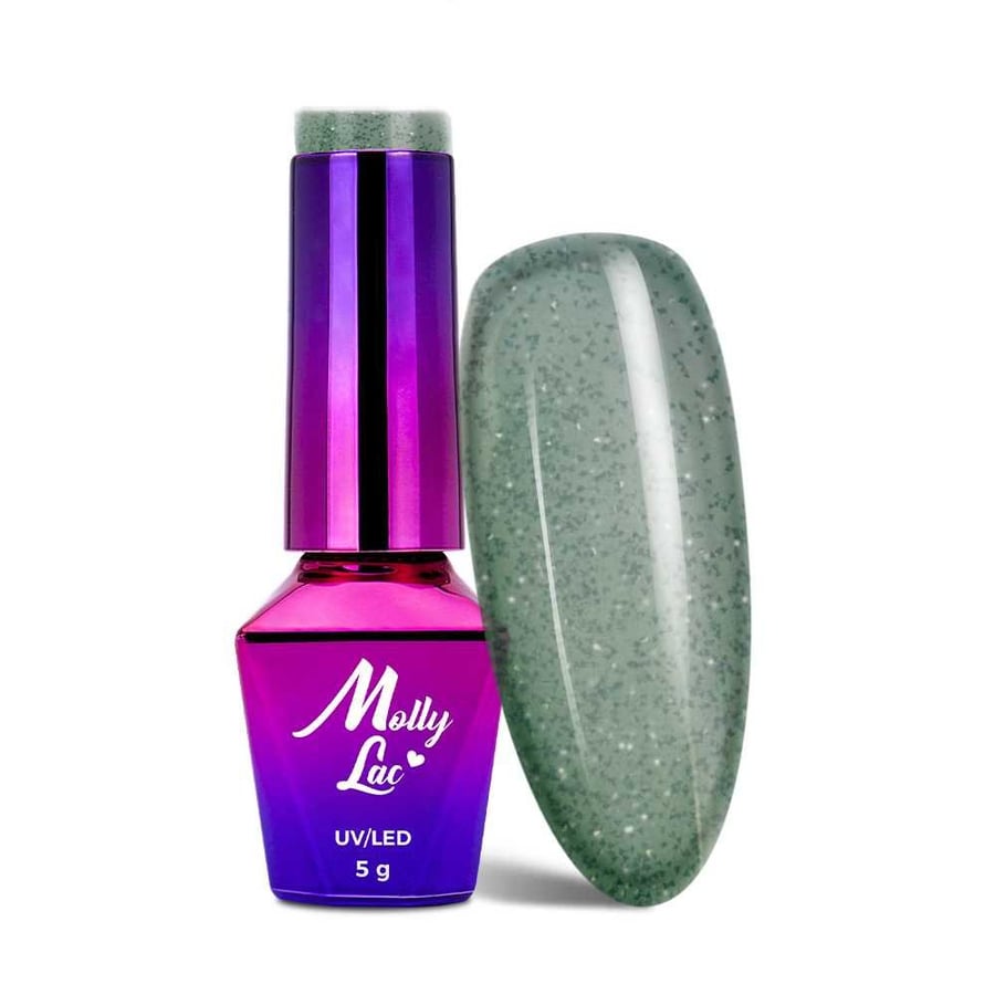 

MollyLac Thermo Flashing Lights Rumour гибридный лак 5 г № 695