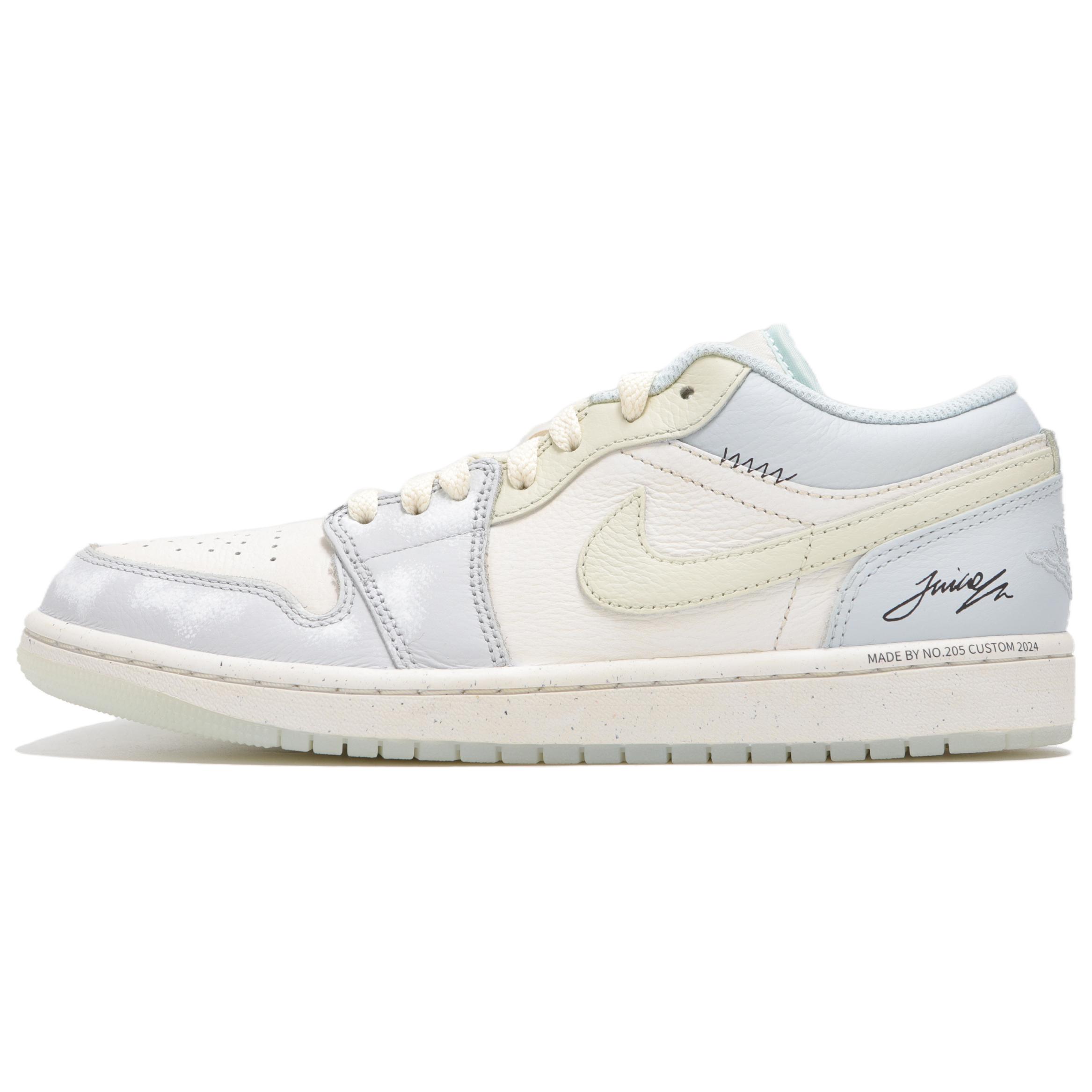 

Jordan Air 1 устойчивые к истиранию низкие баскетбольные кроссовки мужские blue