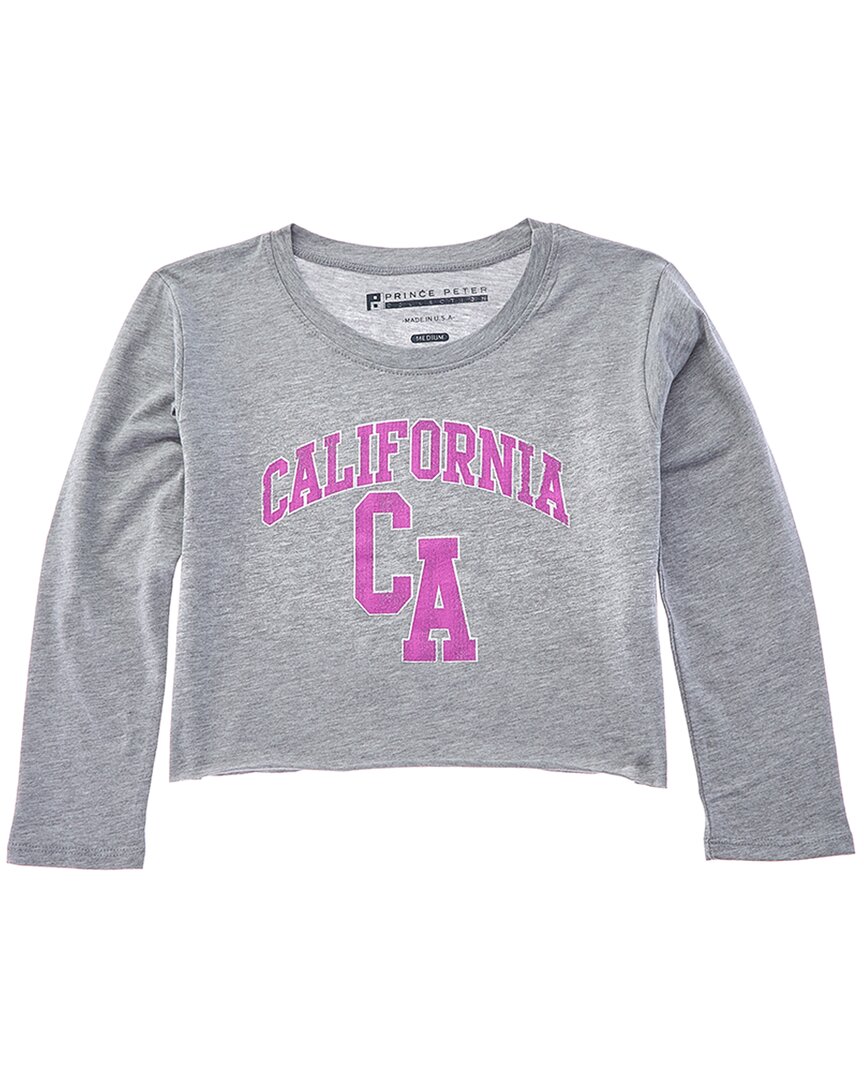 

Футболка Prince Peter California Crop PRINCE PETER COLLECTION, серый