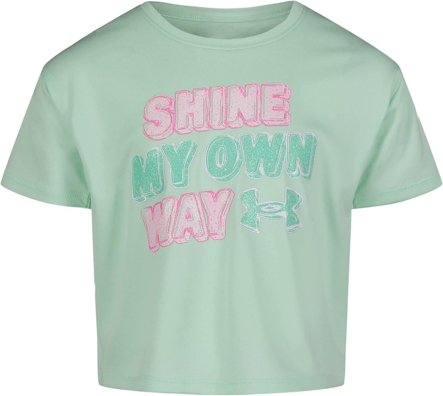 

Футболка Under Armour Shine My Own Way Short Sleeve Tee, цвет Aqua Foam