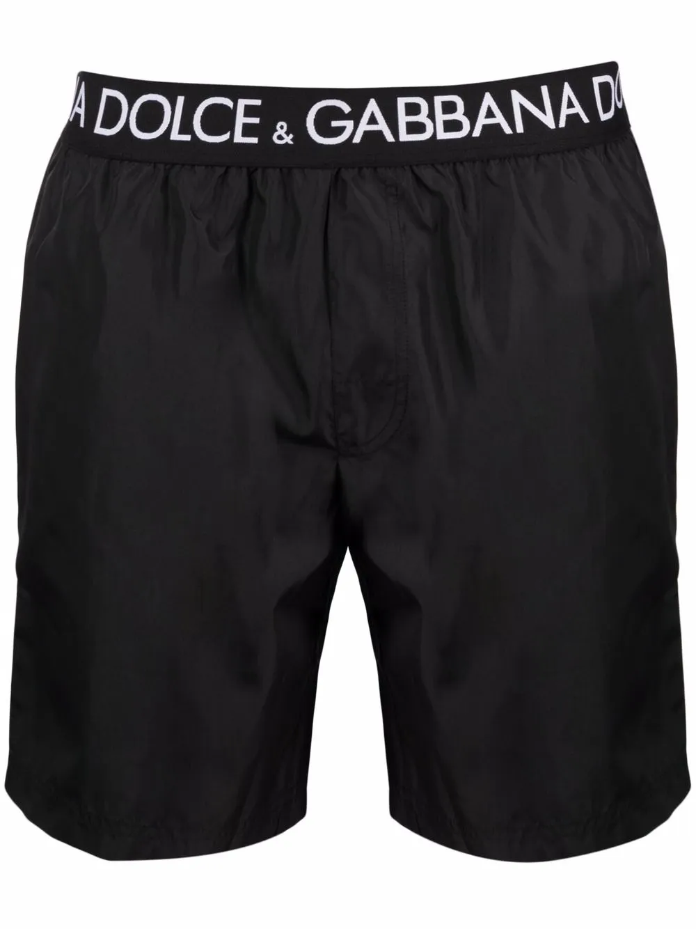 

Плавки-шорты с логотипом DOLCE & GABBANA, черный