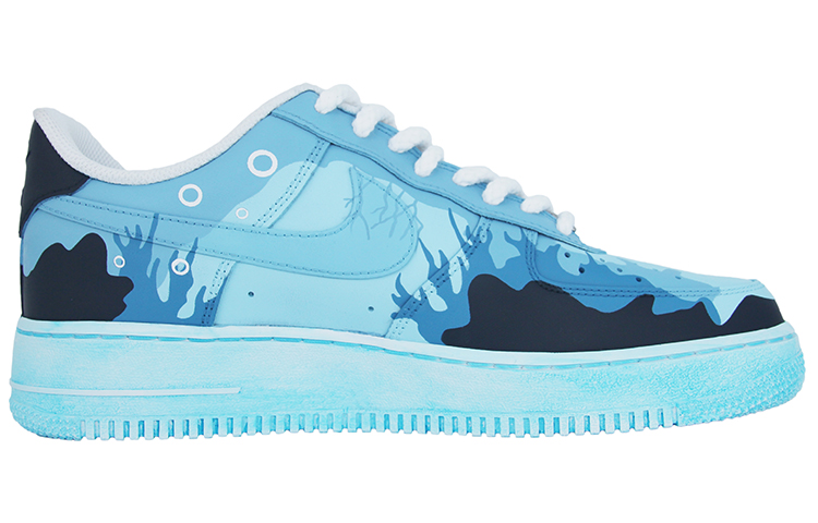 

Мужские кроссовки для скейтбординга Nike Air Force 1, Light Blue