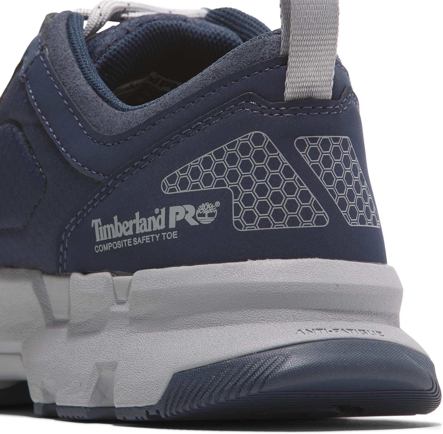 Мужские рабочие ботинки Timberland PRO Powertrain Ev Composite Safety Toe для занятий спортом в промышленных условиях, Navy/Grey — фото 3